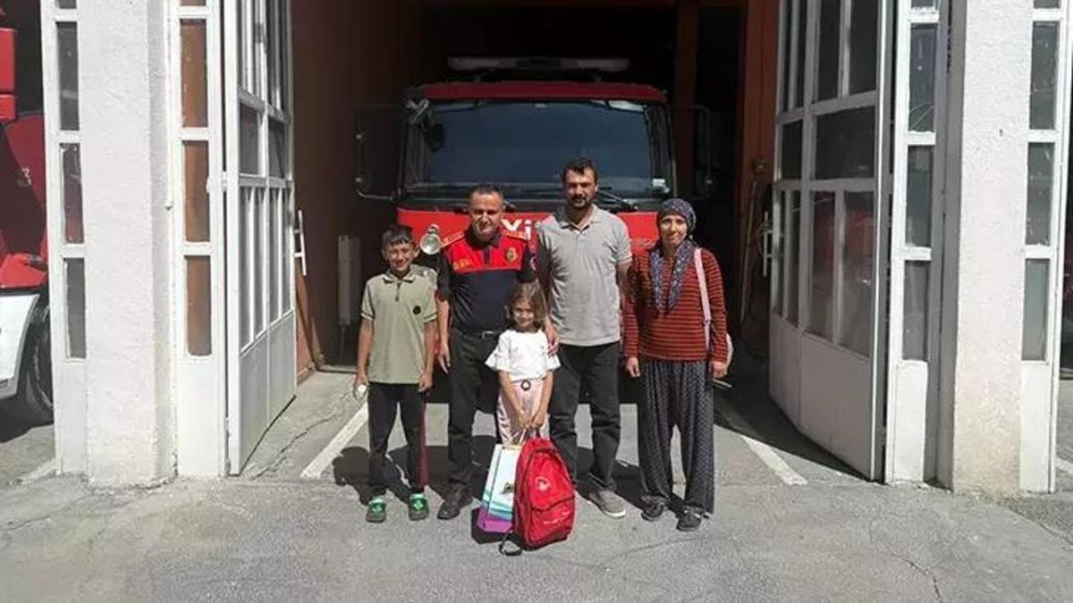 Köyü yanmaktan kurtardı: Kimsenin aklına gelmeyeni yaptı! 5 yaşındaki Aslı'ya ödül!