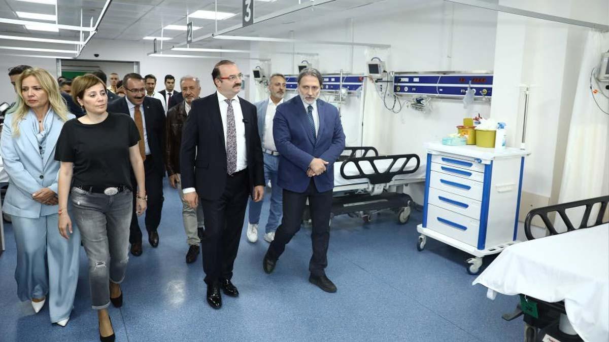Erzurum'daki hastane bölgeye örnek olacak: Yeni alan açıldı