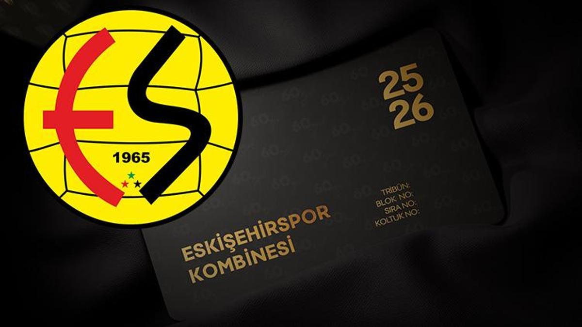 Eskişehirspor kombine kartlarını satışa çıkardı! Fiyatı bin 500 TL'den başlıyor