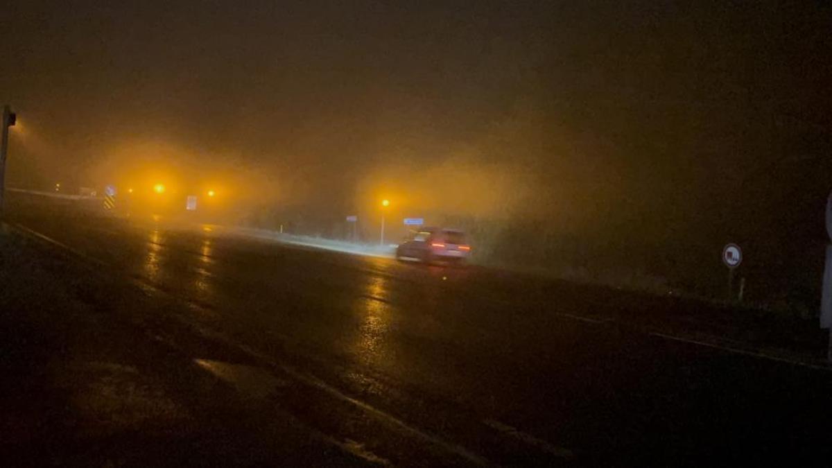 Düzce'de sis etkili oldu, yaz ortasında görüş mesafesi 10 metreye düştü