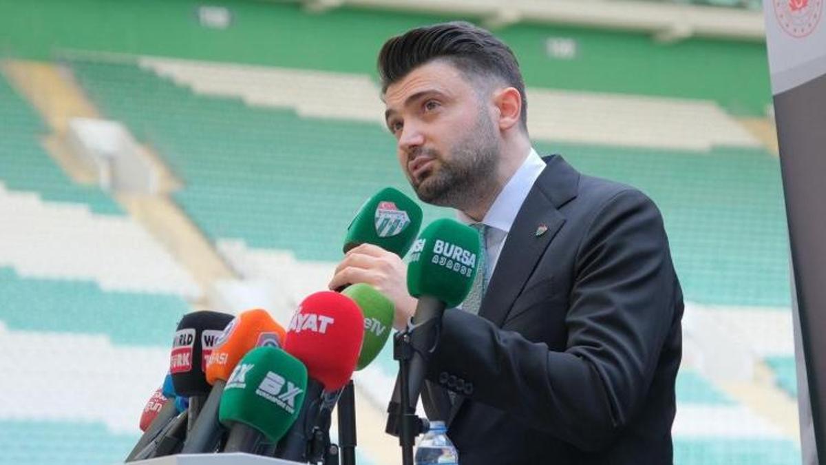 Bursaspor Başkanı Enes Çelik yeni dönemi açıkladı