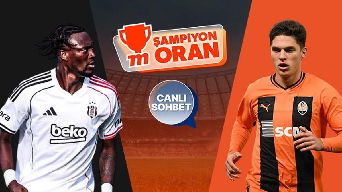Beşiktaş, Shakhtar Donetsk'i konuk ediyor! Maçın heyecanı Canlı Sohbet ve Şampiyon Oranlar ile Misli'de