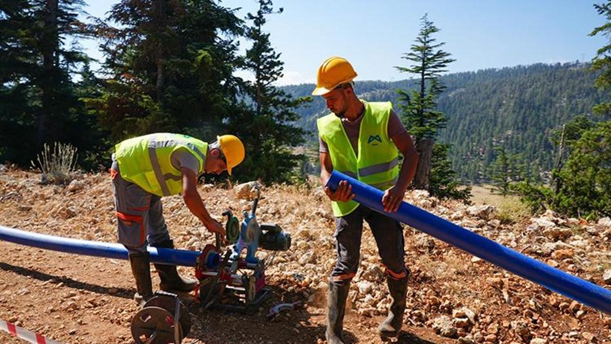 MESKİ duyurdu! Harekete geçildi: Anamur’da devreye alındı