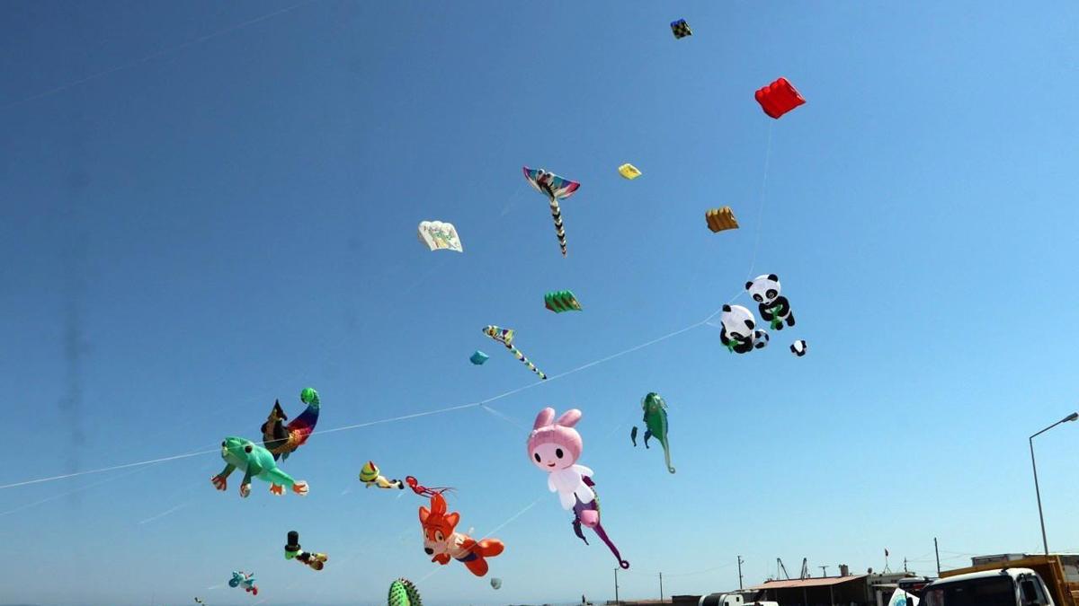 Trakya Uçurtma Festivali'nden renkli görüntüler