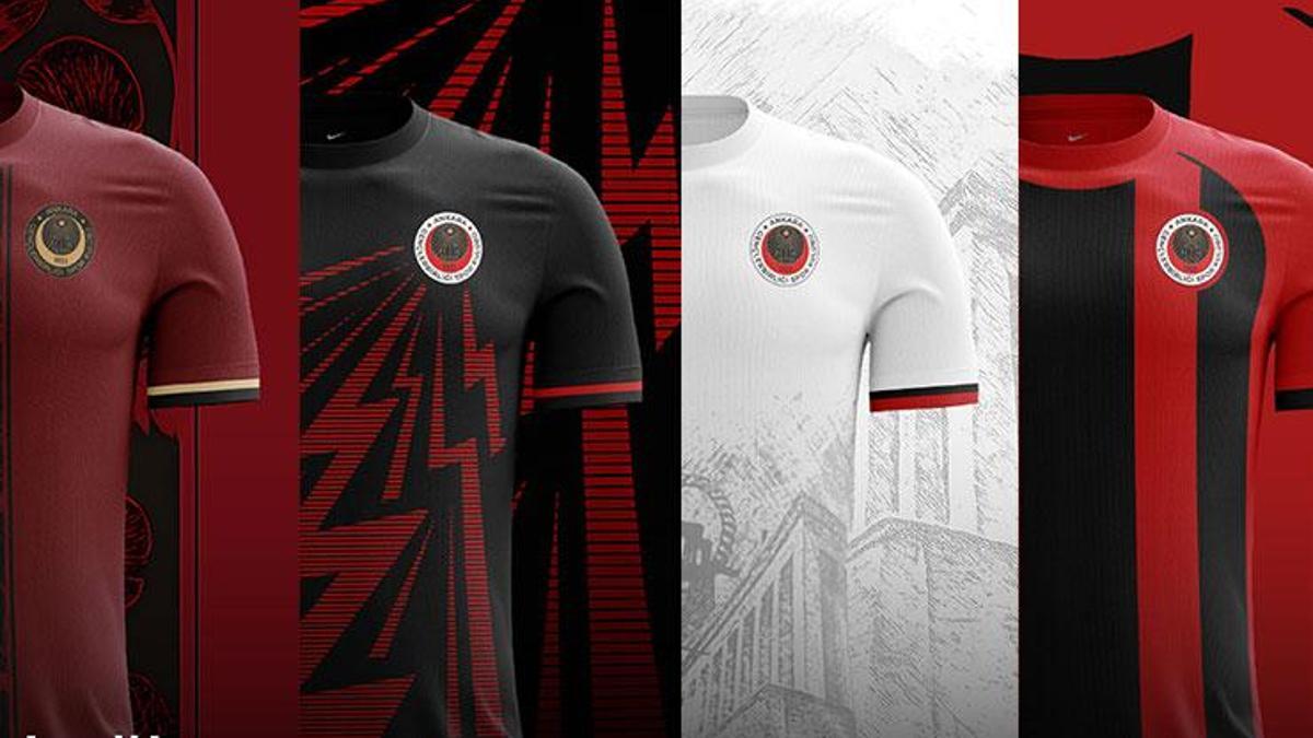 Gençlerbirliği, yeni sezonda kullanılacak 4 formayı tanıttı