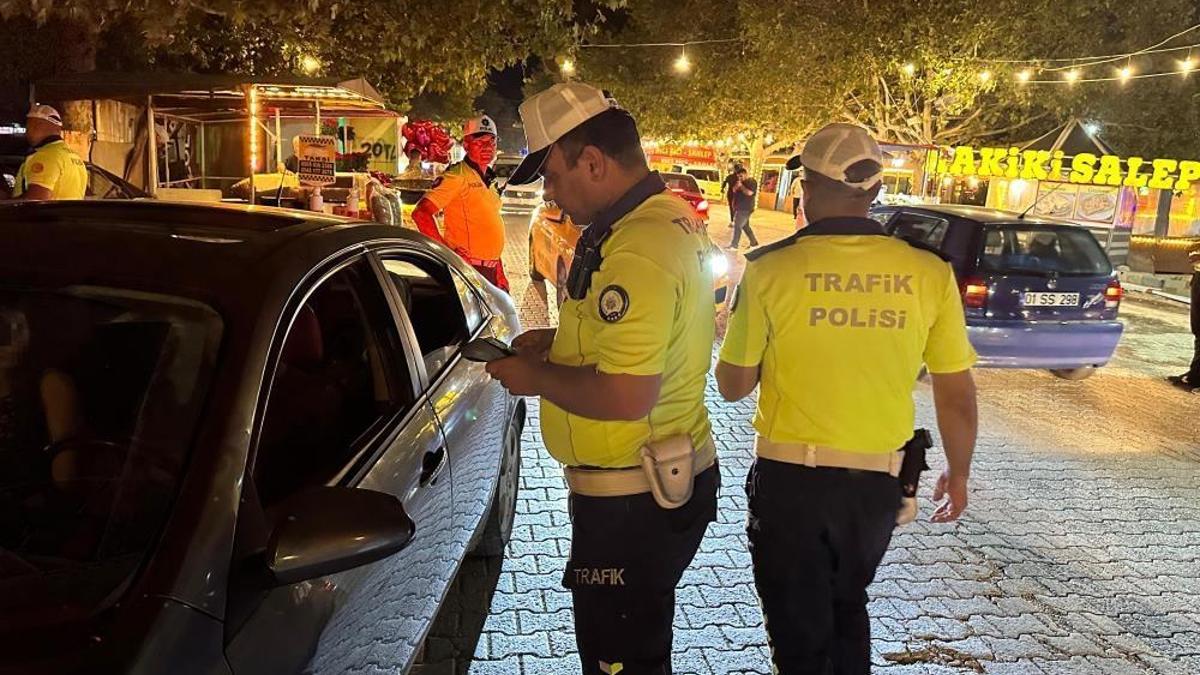 Adana’da trafik denetimlerinde 547 bin TL ceza kesildi