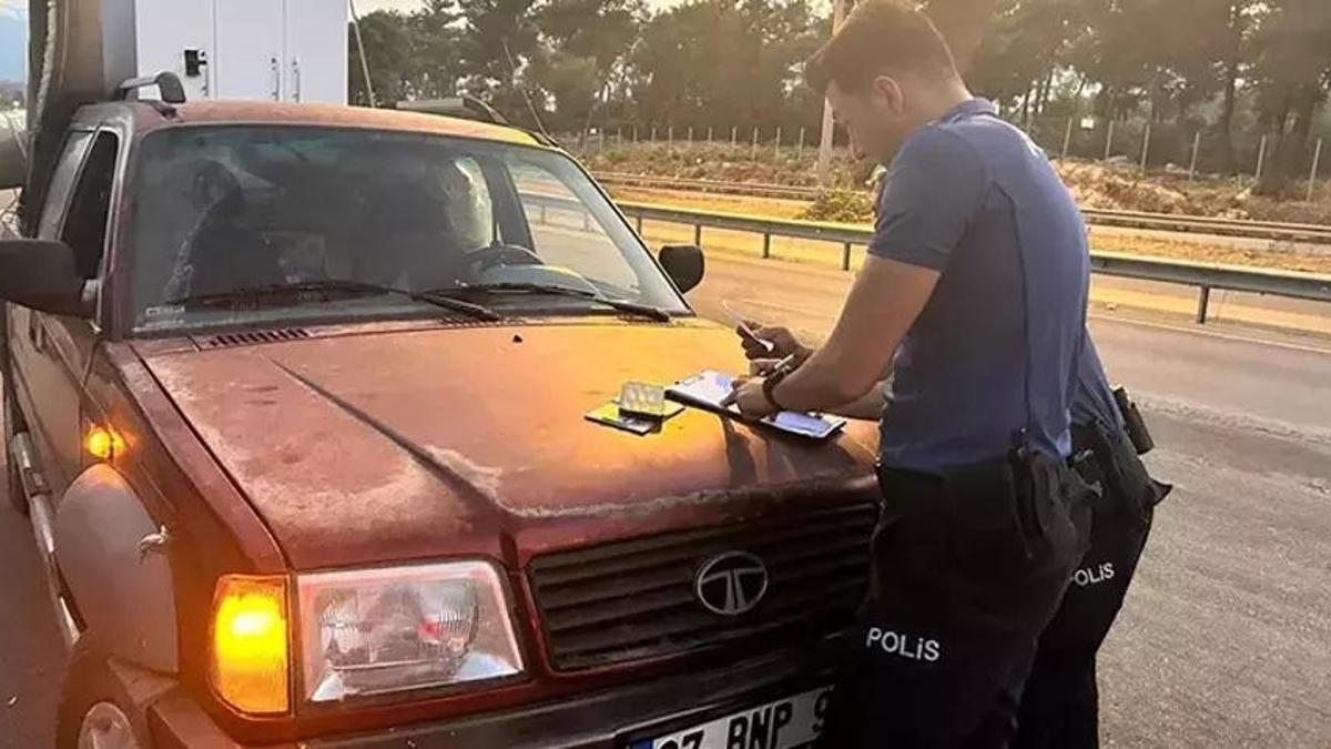 Nişan bozulunca ortak aldıkları kamyoneti 'çalıntı' diye şikayet etti! Polis trafikten men etti