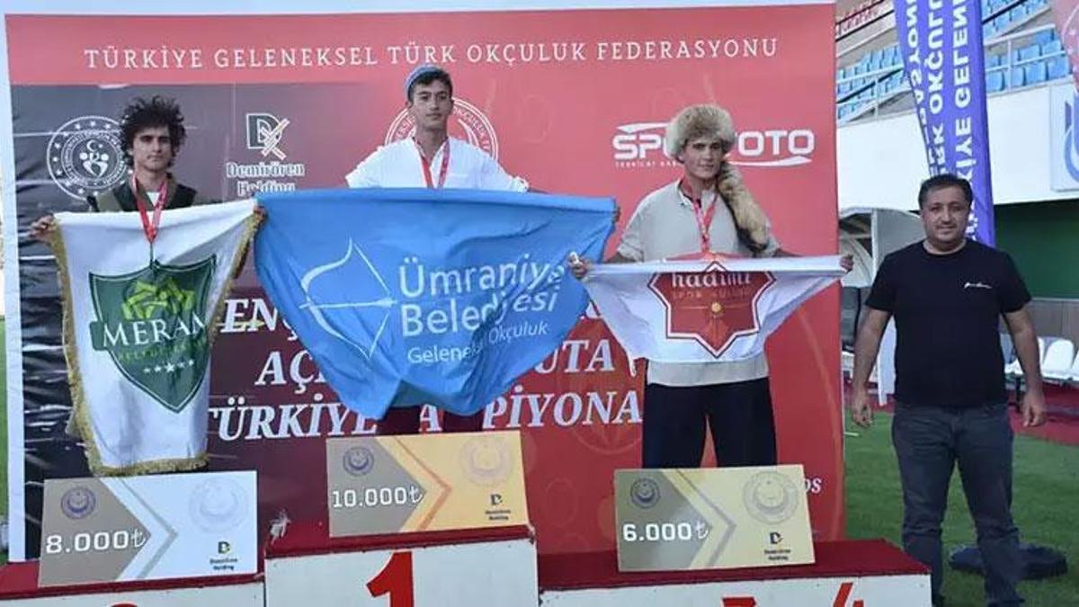 Gençler ve Büyükler Açık Hava Puta Türkiye Şampiyonası'nda ödül töreni gerçekleşti