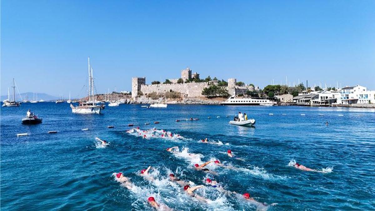 Bodrum'da "Sağlığa Kulaç At" etkinliği düzenlendi!