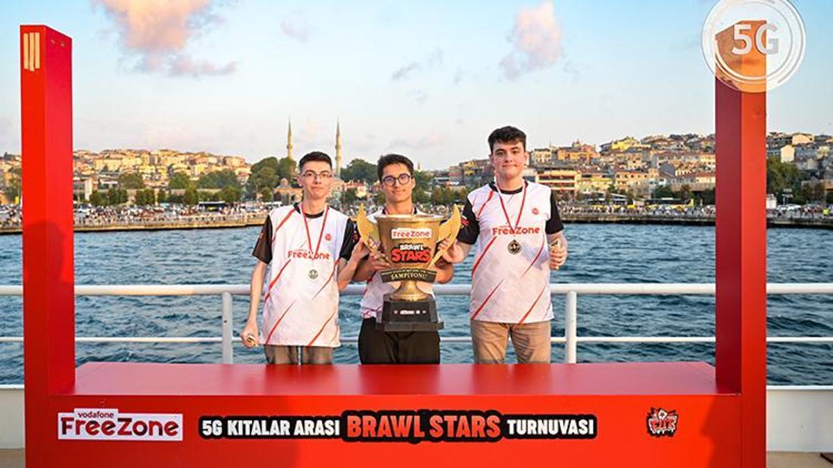 Vodafone Freezone Kıtalararası Brawl Stars Turnuvası’nda şampiyon Döner Kebap takımı