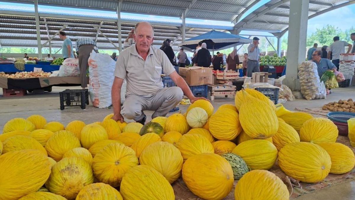 Yerli kavun 20 TL’den tezgâhta yerini aldı