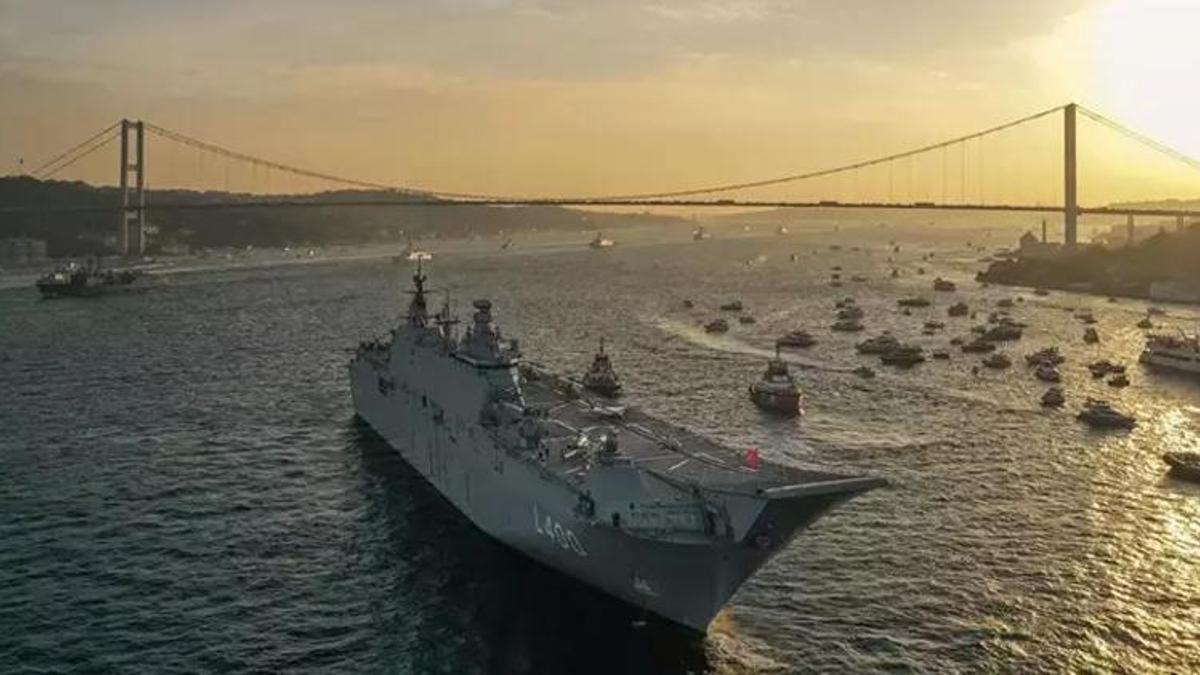 "Mavi vatan"ın muhafızları yarın İstanbul'u selamlayacak
