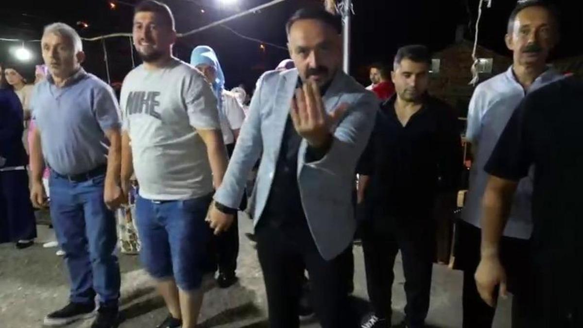 Düğünde drona para takmak isteyince az kalsın elinden oluyordu!