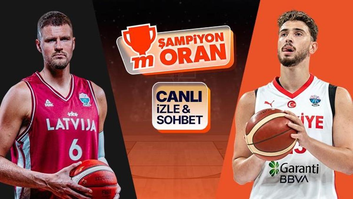 A Milliler, EuroBasket'i Letonya karşısında açıyor! Maçın heyecanı canlı yayın, canlı sohbet ve Şampiyon Oranlar ile Misli'de
