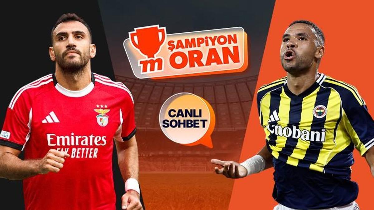 Fenerbahçe tur için Benfica karşısında! Maçın heyecanı canlı sohbet ve Şampiyon Oranlar ile Misli'de
