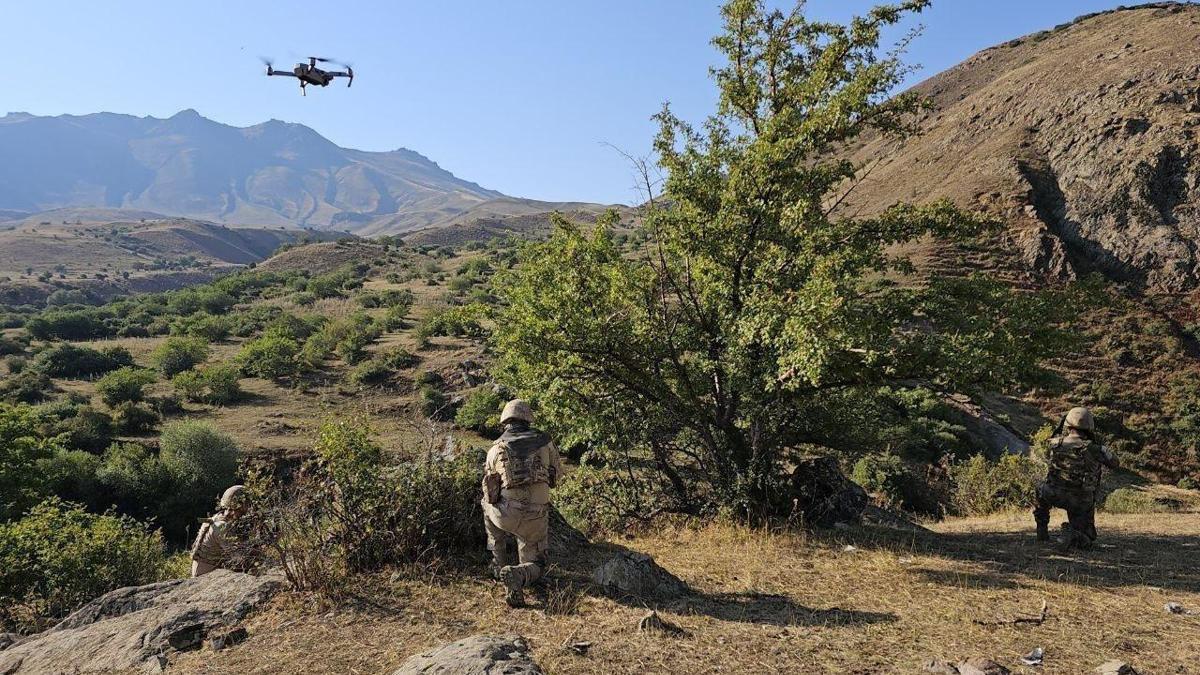 Kayıp koyunlar, termal dürbün ve dron ile bulundu