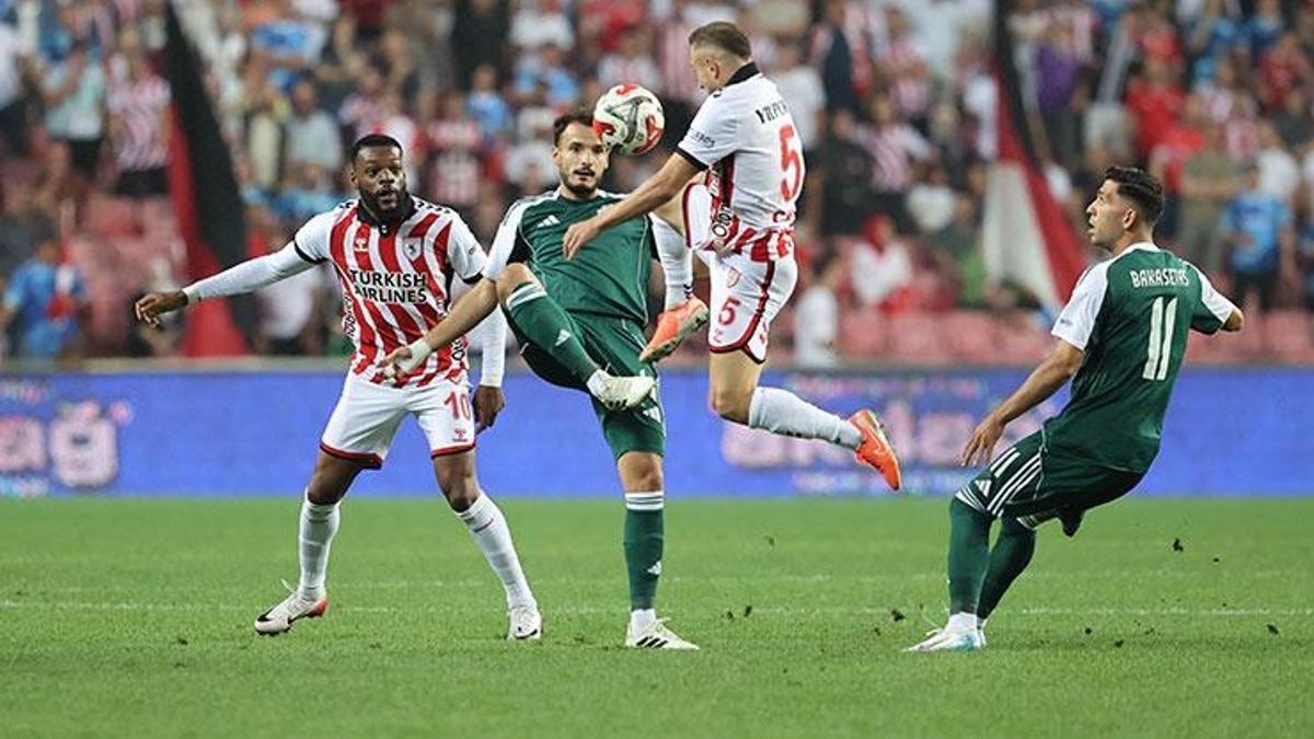 Samsunspor, Panathinaikos'a diş geçiremedi! Yoluna Konferans Ligi'nden devam edecek