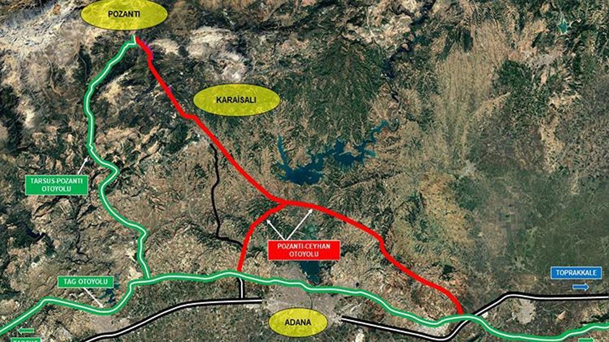 Adana’ya dev yatırım! Pozantı-Ceyhan Otoyolu şehre nefes aldıracak