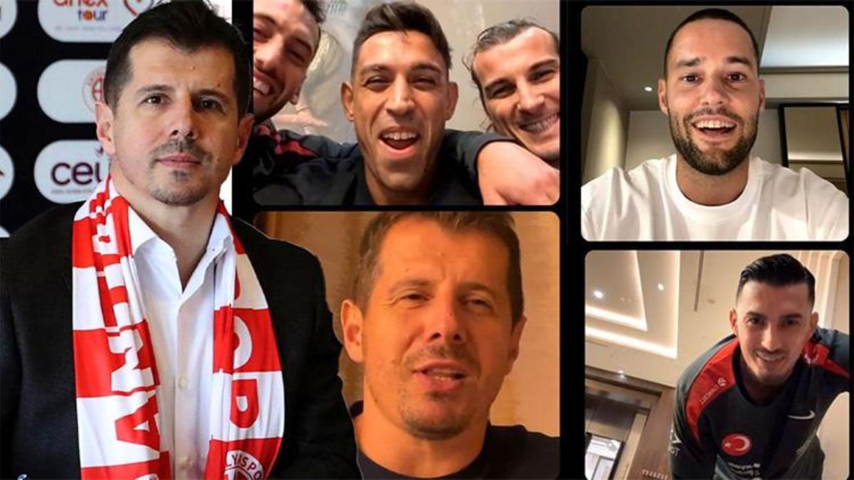 Antalyaspor Teknik Direktörü Emre Belözoğlu'nun duygu dolu anları...