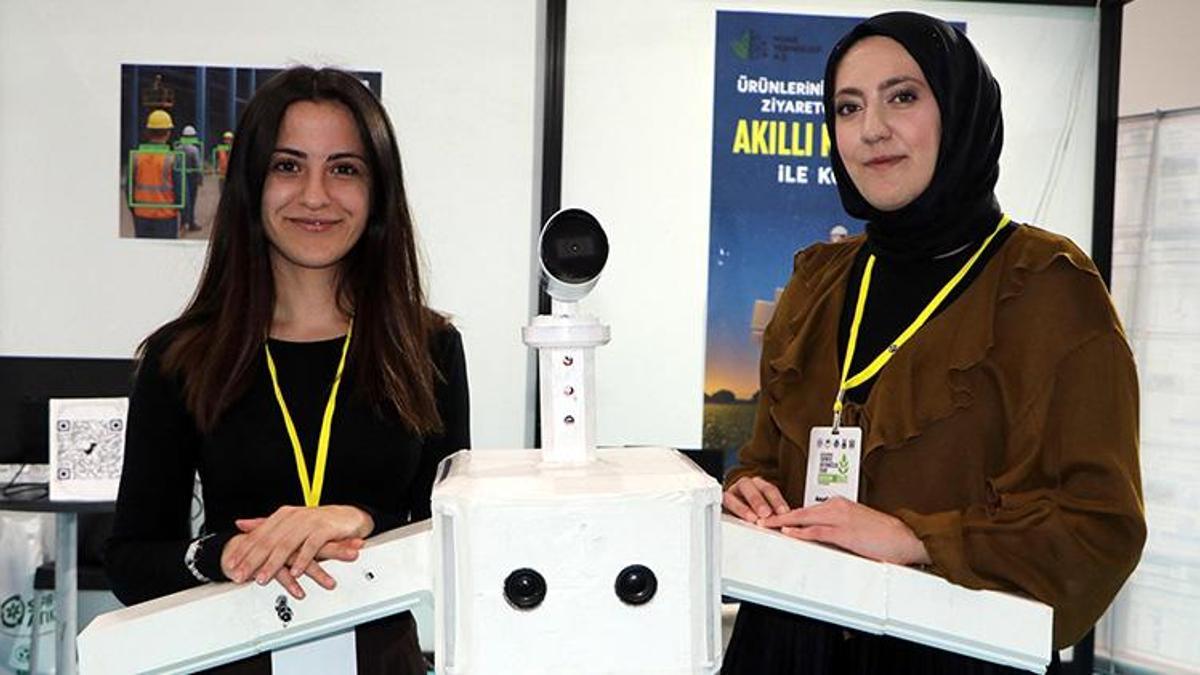 Erzurum'da yapay zeka destekli 'korkuluk' icat edi…