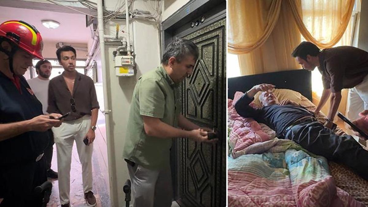 Avcılar'da kahvaltı için sözleştikleri dayıları kapıyı açmayınca çilingir çağırdılar! Yeğenler eve girdiğinde rahat bir nefes aldı