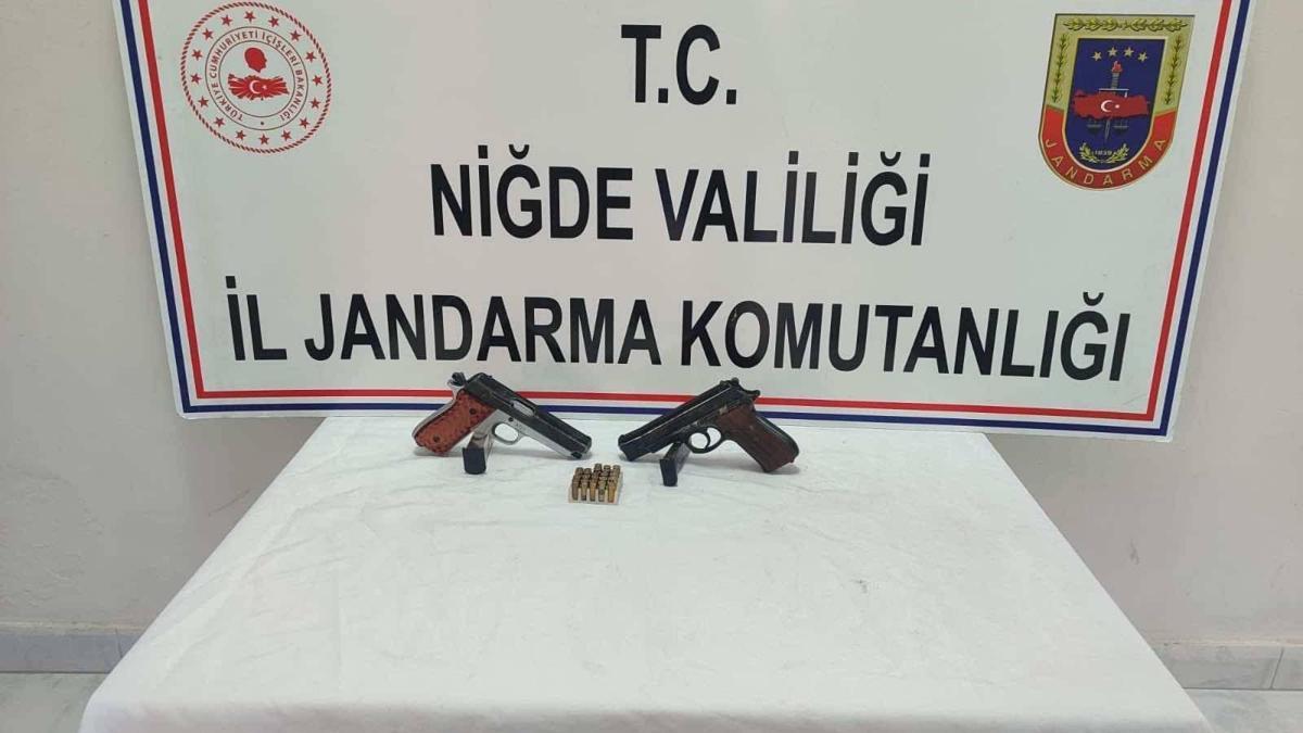 Niğde’de ruhsatsız silah operasyonu: 1 gözaltı