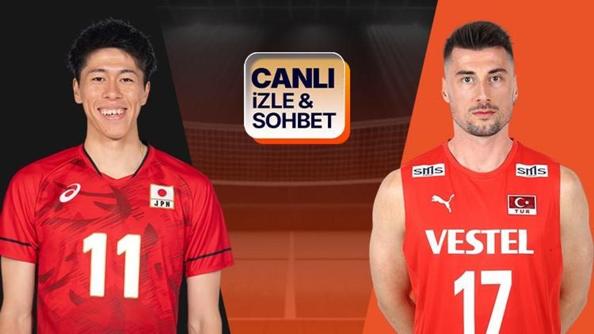 Filenin Efeleri, Japonya karşısında! Maçın heyecanı canlı yayın, canlı sohbet ile Misli'de