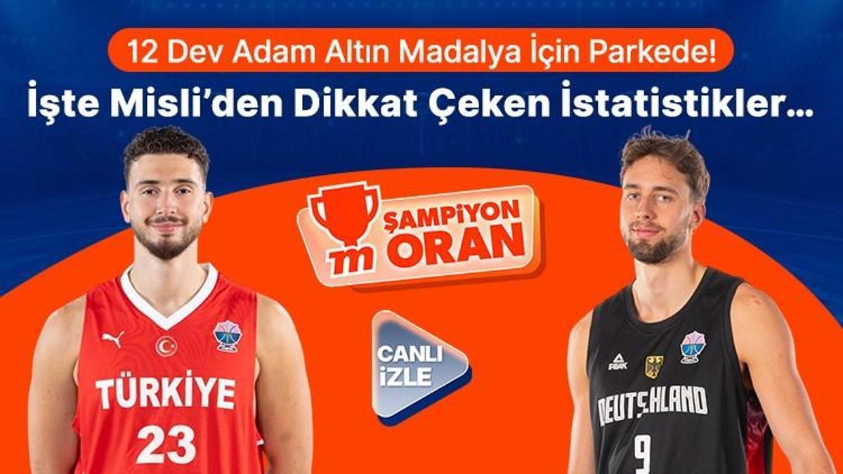 12 Dev Adam Altın Madalya İçin Parkede! İşte Misli’den Dikkat Çeken İstatistikler…