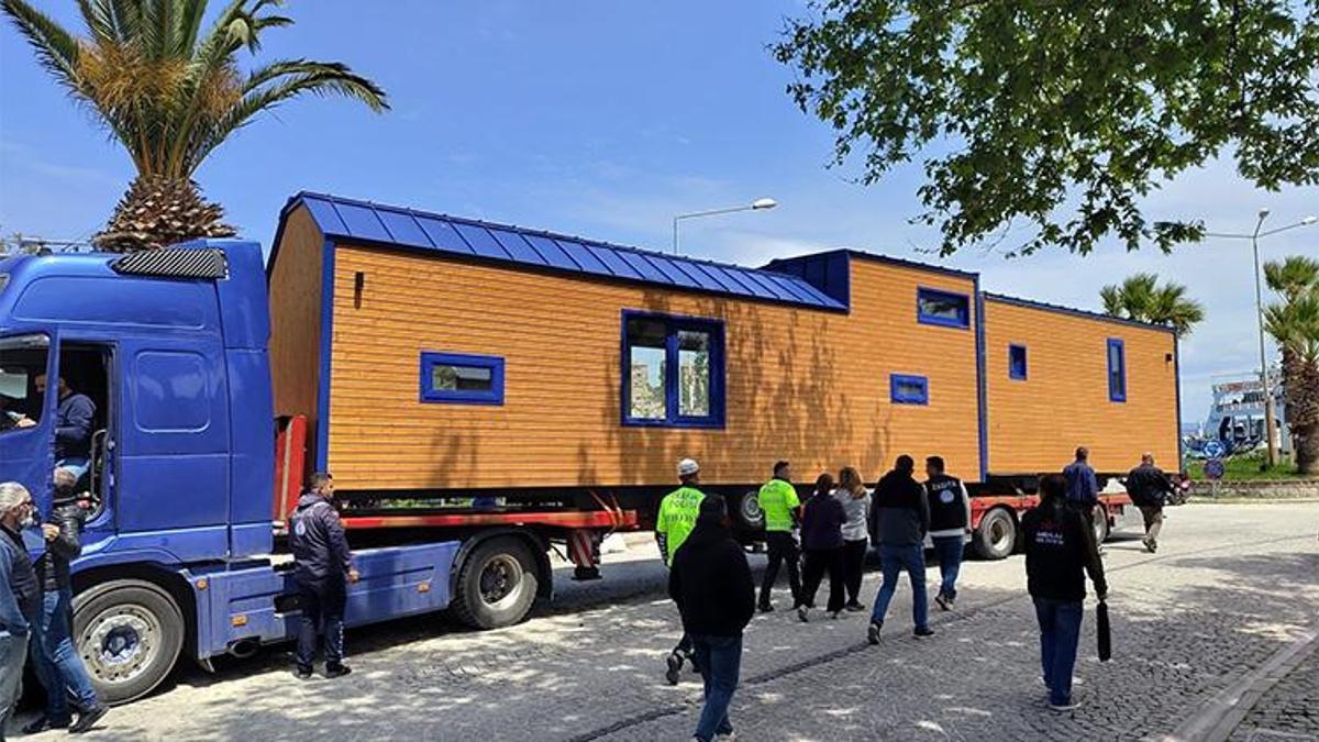 Bozcaada'da 'tiny house' akınına dur denildi! Yıkım süreci başladı