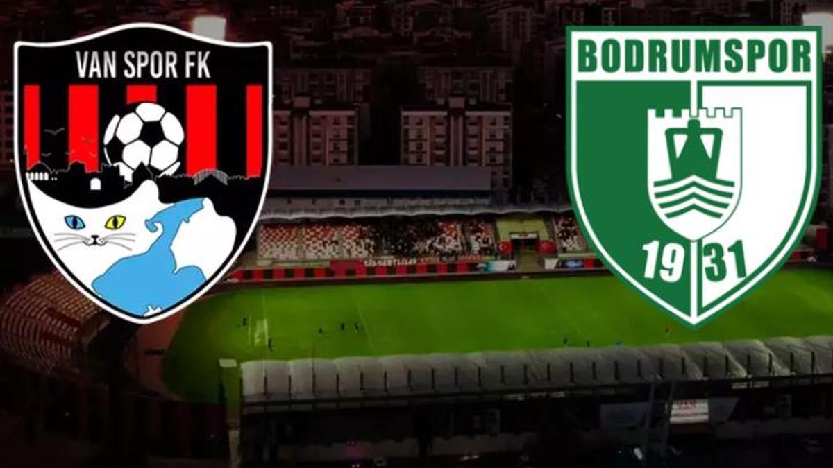 Bodrum FK Vanspor FK maçı ne zaman, saat kaçta, hangi kanalda?