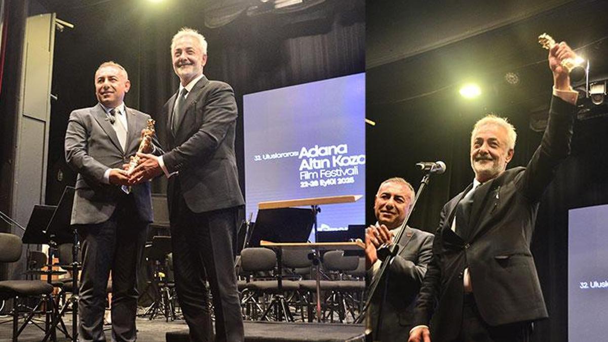 32. Uluslararası Adana Altın Koza Film Festivali'nde "Onur Ödülleri" törenle verildi