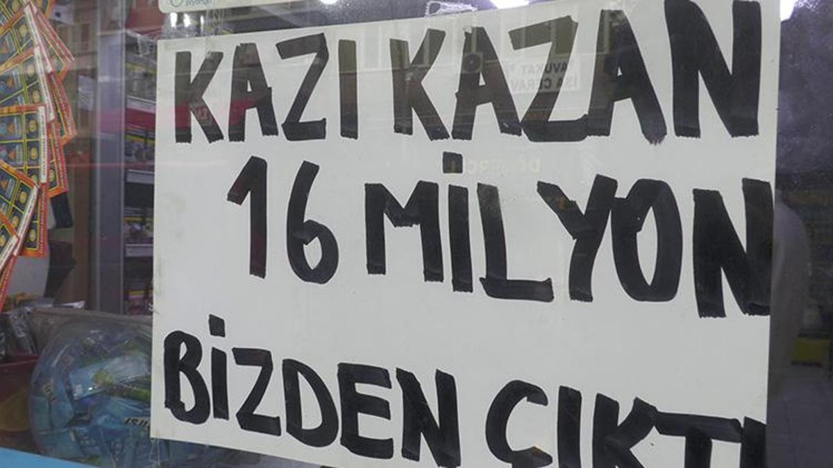 Sakarya'da Milli Piyango bayisinde şans emekli vatandaşa güldü! 200 TL ile 16 milyon TL kazandı