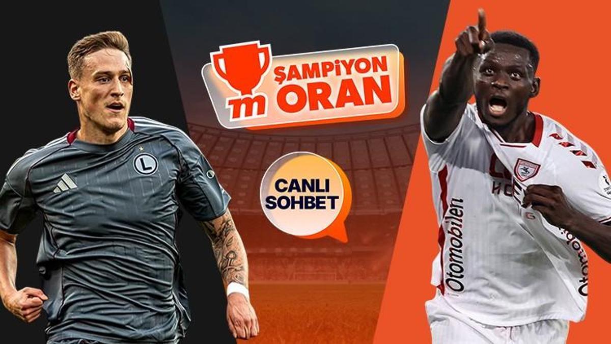 Samsunspor, Konferans Ligi'nde Legia Varşova karşısında! Maçın heyecanı canlı sohbet ve Şampiyon Oranlar ile Misli'de