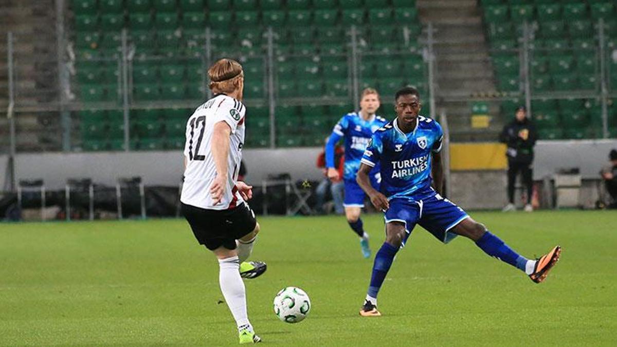 Samsunspor, Avrupa'ya 3 puanla merhaba dedi! Legia Varşova'yı deplasmanda devirdi