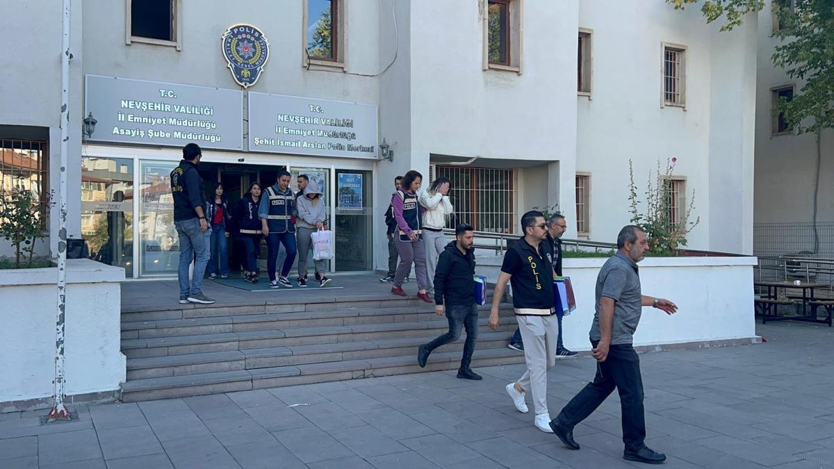 Nevşehir'de fuhuş operasyonu şüphelileri adliyede