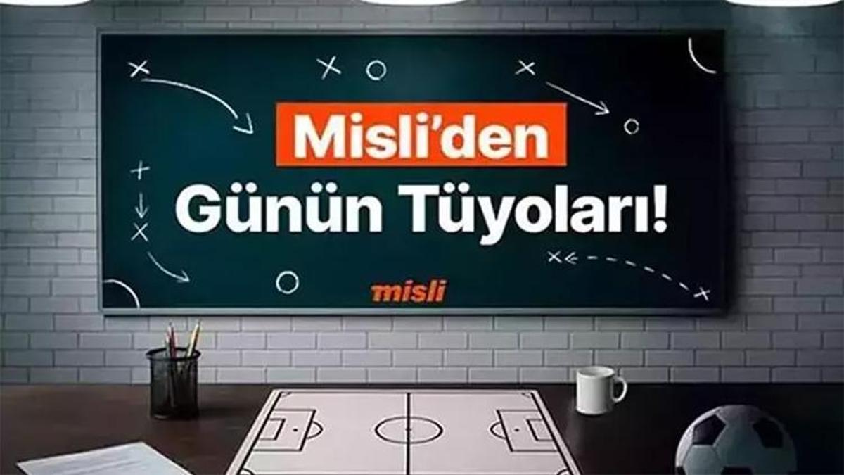 İlk yarıların takımı Manchester City! Atletico Madrid hem atıyor hem yiyor… İşte Misli’den Günün Tüyoları!