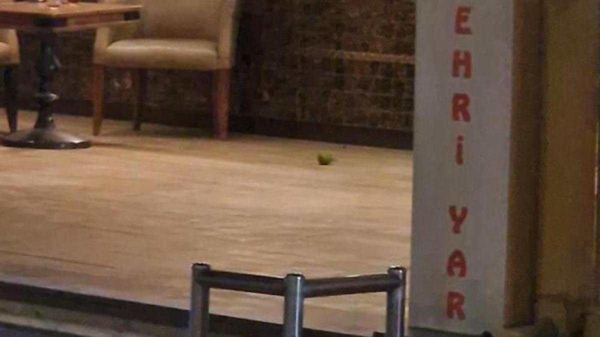 Adana’da pastaneye pimi çekilmemiş el bombası atıldı
