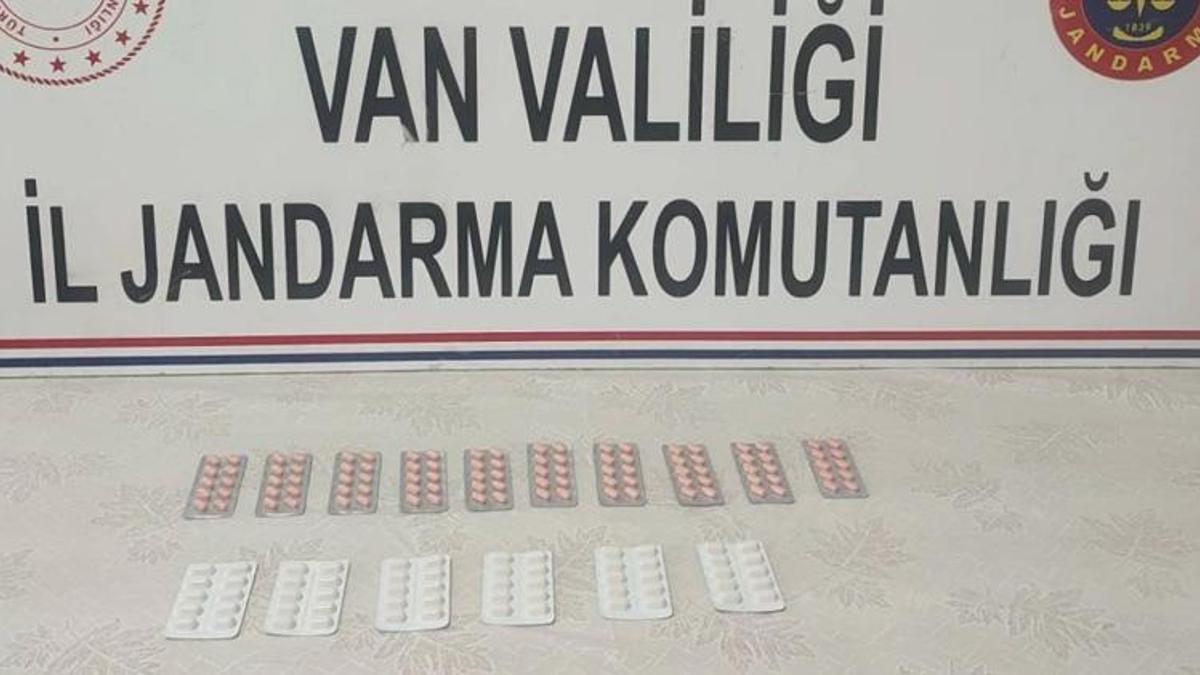 Van'da uyuşturucu hapla yakalanan İran uyruklu şüpheli tutuklandı