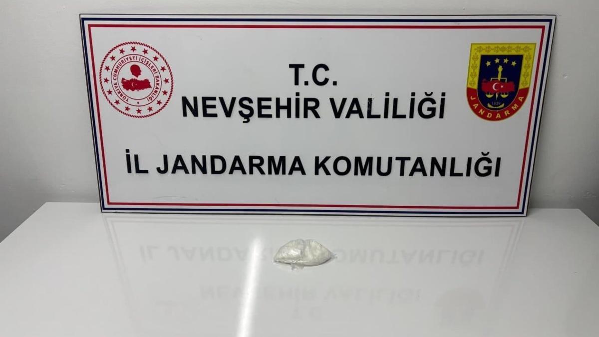 Nevşehir’de uyuşturucuya 1 tutuklama