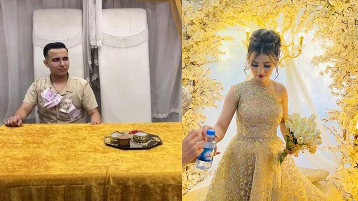 Şanlıurfa'da aşk mesafe tanımadı, ayrı ülkelerde aynı anda nişan yapıldı