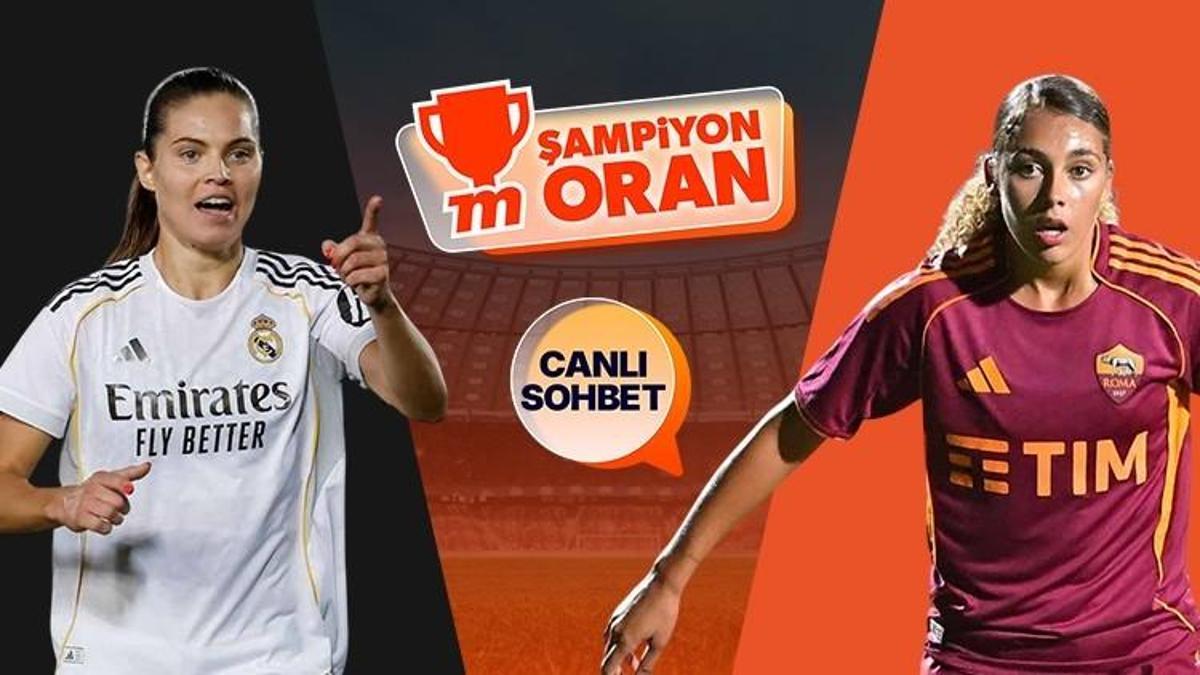 Real Madrid, Roma'yı ağırlıyor! Kadınlar Şampiyonlar Ligi’nin heyecanı canlı sohbet ve Şampiyon Oranlar ile Misli’de