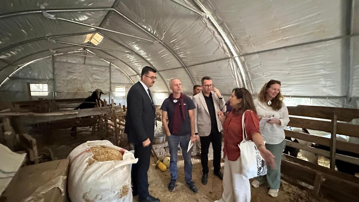 Bahçe’de, Kırsal Dezavantajlı Alanlar Kalkınma Projesi incelendi