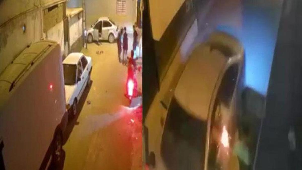 Polis süsü verip çakarla gezdi, havaya ateş açıp çocukların üzerini aradı