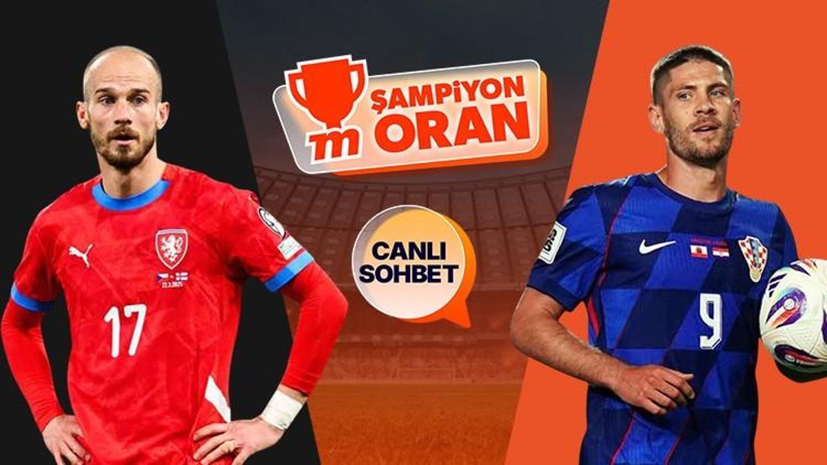 Çekya’nın konuğu Hırvatistan! Dünya Kupası Eleme maçlarının heyecanı canlı sohbet ve Şampiyon Oranlar ile Misli’de
