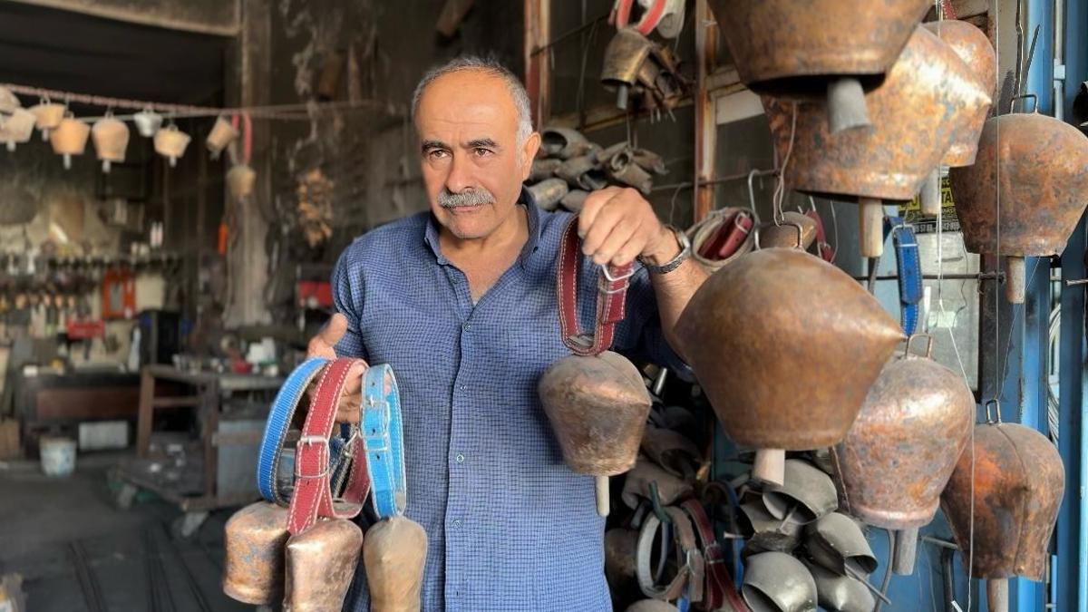 Çan üreten ailenin 4'üncü kuşak temsilcisi