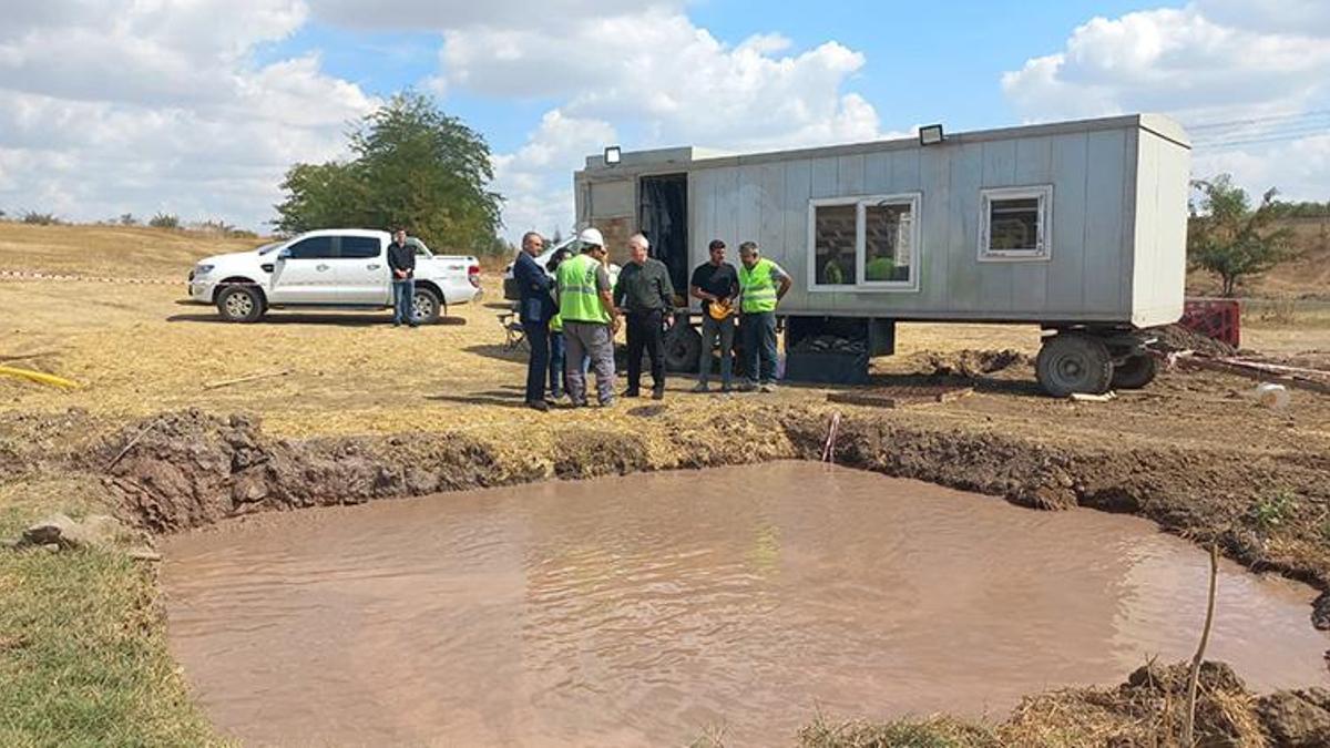 Tekirdağ'da kuraklığa karşı harekete geçildi! 14 yeni kuyu açıldı