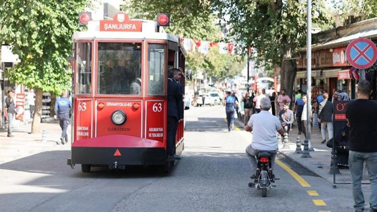 Şanlıurfa'da bir ilk! Şehrin göbeğinde seferlere başladı