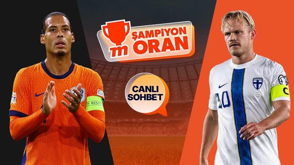 Hollanda, Finlandiya’yı konuk ediyor! Dünya Kupası Eleme maçlarının heyecanı canlı sohbet ve Şampiyon Oranlar ile Misli'de