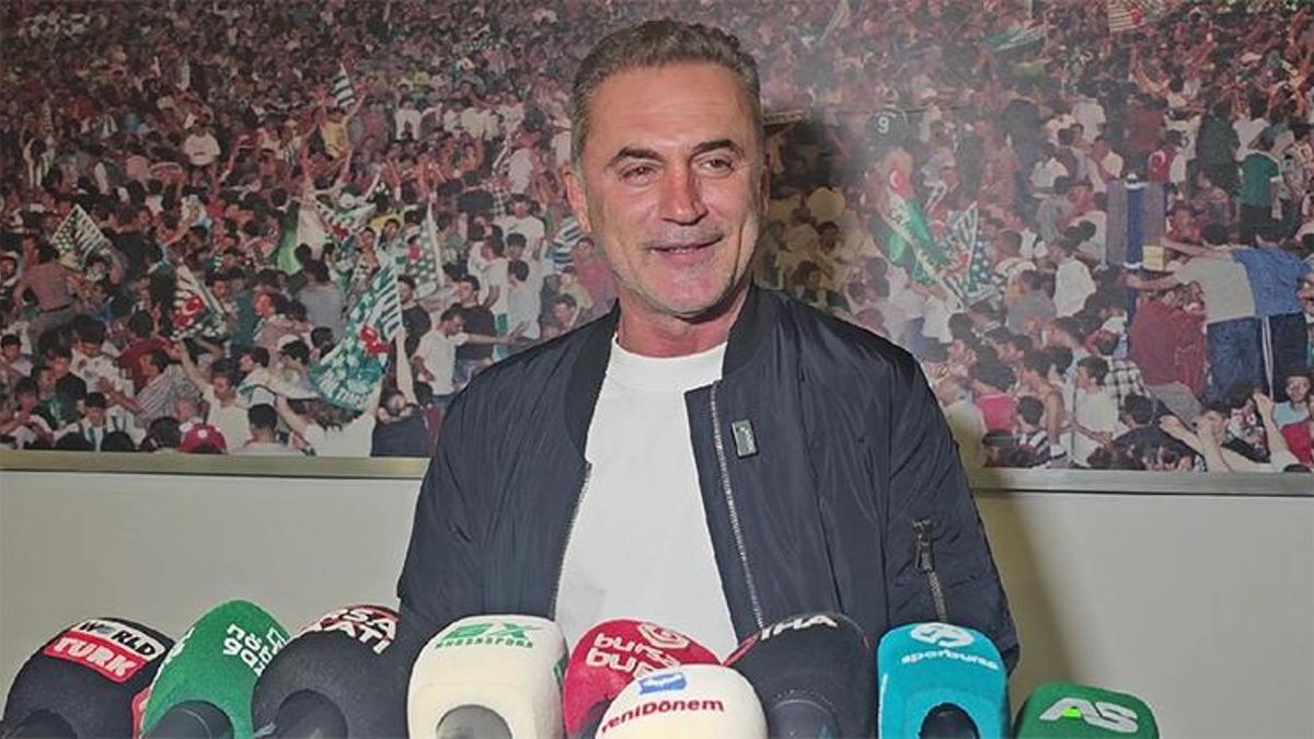 Bursaspor Teknik Direktörü Tahsin Tam: Ağlamamak için kendimi zor tuttum