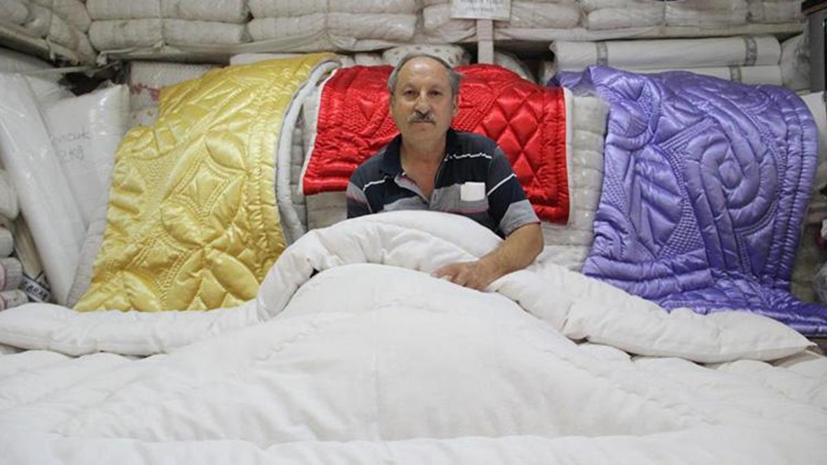 Çorum'da yün yorgana talep patladı, randevular 3 ay sonraya veriliyor!